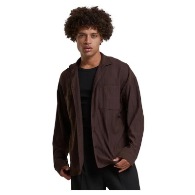 риза,с,дълъг,ръкав,мъжки,ризи,def,cali,long,sleeve,shirt,dark,brown,(brown)