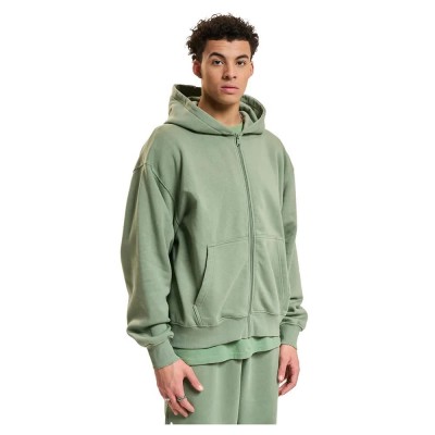 блуза,мъжки,пуловери,def,full,zip,sweatshirt,green,(green,washed)