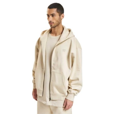 блуза,мъжки,пуловери,def,full,zip,sweatshirt,beige,(sand,white)