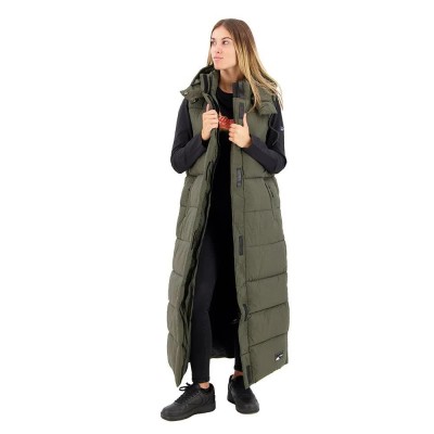 потник,дамски,потници,superdry,ripstop,longline,down,vest,refurbished,green