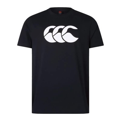 тениска,мъжки,тениски,canterbury,logo,short,sleeve,t,shirt,black,white,(black)