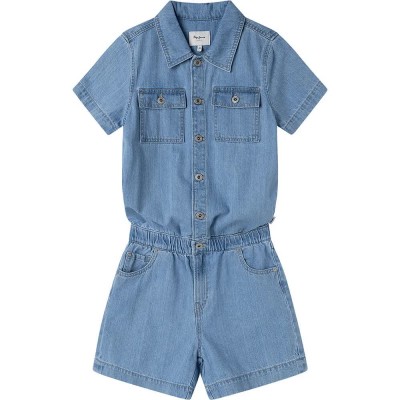 гащеризон,детски,облекла,за,момичета,pepe,jeans,akira,jr,jumpsuit,blue