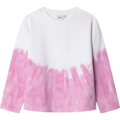 блуза,детски,блузи,pepe,jeans,amy,sweatshirt,sundae,pink,(white,pink)
