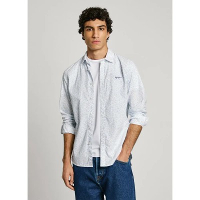 риза,с,дълъг,ръкав,мъжки,ризи,pepe,jeans,anson,long,sleeve,shirt,white