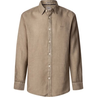 риза,с,дълъг,ръкав,мъжки,ризи,pepe,jeans,arnau,long,sleeve,shirt,light,beige,(beige)
