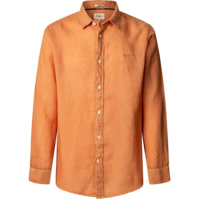 риза,с,дълъг,ръкав,мъжки,ризи,pepe,jeans,arnau,long,sleeve,shirt,orange,(sundown,orange)