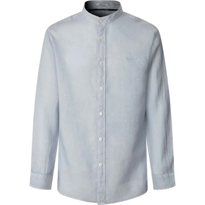 риза,с,дълъг,ръкав,мъжки,ризи,pepe,jeans,asher,long,sleeve,shirt,blue,grey,(oxford,blue)