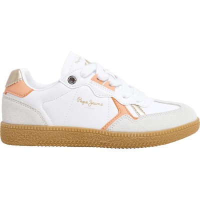 маратонки,детски,маратонки,pepe,jeans,ball,retro,trainers,gold,(white)