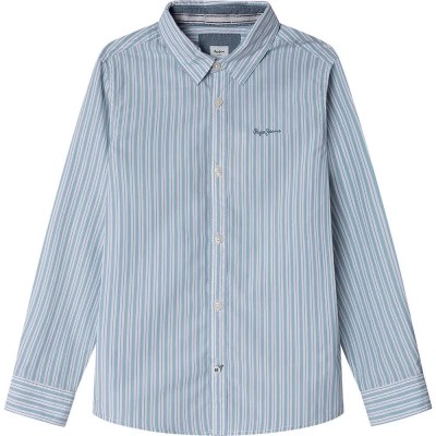 риза,с,дълъг,ръкав,детски,ризи,pepe,jeans,carley,long,sleeve,shirt,blue
