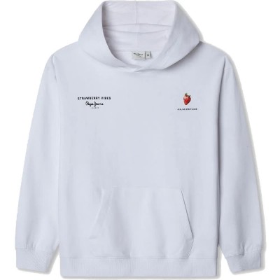 блуза,детски,блузи,pepe,jeans,carol,sweatshirt,white