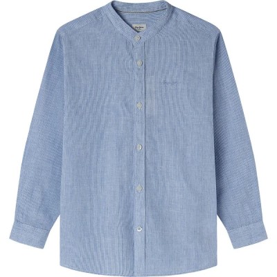 риза,с,дълъг,ръкав,детски,ризи,pepe,jeans,chestley,long,sleeve,shirt,azzurro,blue,(blue)