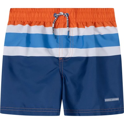 бански,гащета,детски,бански,костюми,pepe,jeans,color,block,swimming,shorts,orange,(blue)
