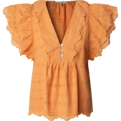 дамски,блузи,дамски,ризи,pepe,jeans,dame,sleeveless,blouse,orange