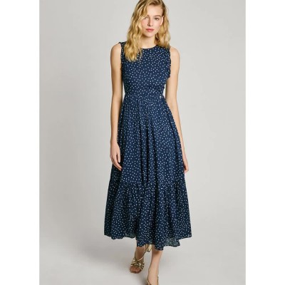 рокля,дамски,поли,и,рокли,pepe,jeans,deborah,dress,ocean,blue,(blue)