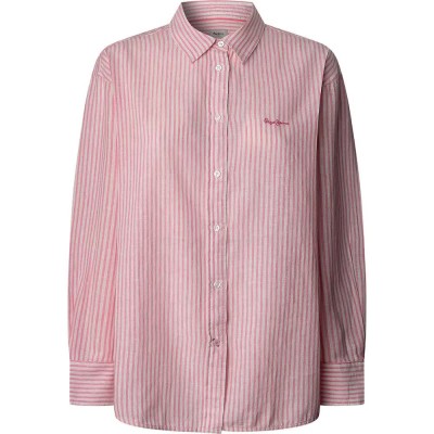 риза,с,дълъг,ръкав,дамски,ризи,pepe,jeans,dream,long,sleeve,shirt,pink,(fuchsia)