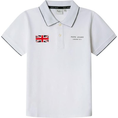 детски,блузи,с,яка,pepe,jeans,edgar,short,sleeve,polo,white,(white)