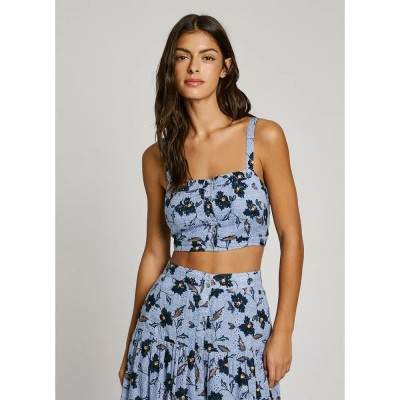 потник,дамски,топове,pepe,jeans,esther,sleeveless,top,blue,(steel,blue)