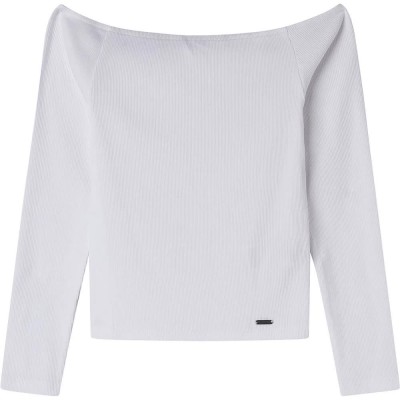 тениска,детски,тениски,pepe,jeans,greta,long,sleeve,t,shirt,white,(white)