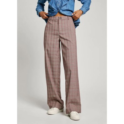 панталони,дамски,панталони,pepe,jeans,grace,pants,brown,(washed,pink)