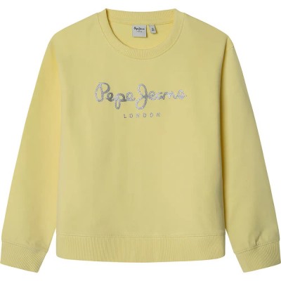 блуза,детски,блузи,pepe,jeans,hana,sweatshirt,yellow,(sorbet,lemon,yellow)