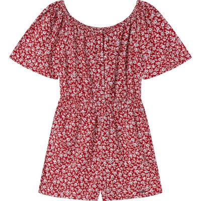 гащеризон,детски,облекла,за,момичета,pepe,jeans,harriet,jumpsuit,royal,red,(red)