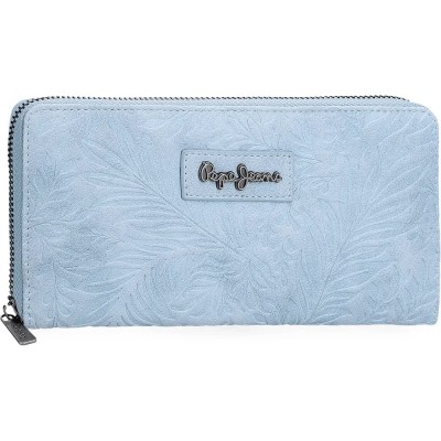 портфейли,и,портмонета,pepe,jeans,jana,ziper,woman,wallet,blue,(dazed,blue)