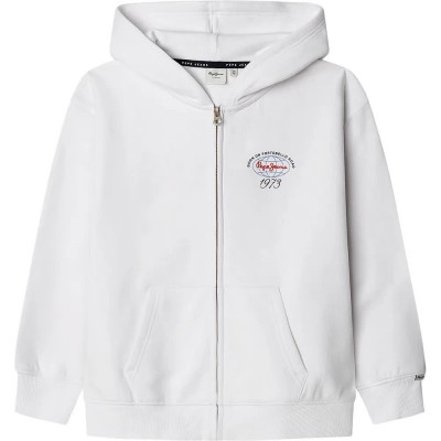 блуза,детски,блузи,pepe,jeans,jackson,sweatshirt,white