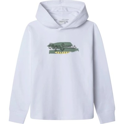 блуза,детски,блузи,pepe,jeans,jeel,sweatshirt,white,(white)