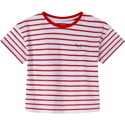 тениска,детски,тениски,pepe,jeans,jeanne,short,sleeve,t,shirt,red,(royal,red)