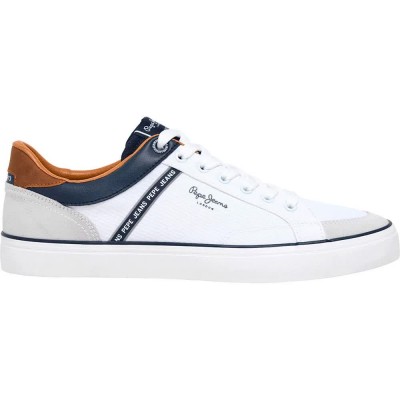 маратонки,мъжки,маратонки,pepe,jeans,kenton,stage,trainers,white