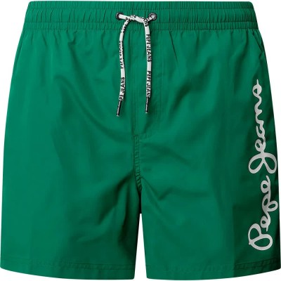 бански,гащета,мъжки,бански,костюми,pepe,jeans,logo,swimming,shorts,moor,green,(green)