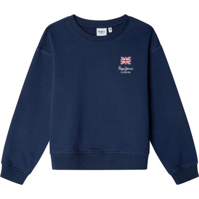 блуза,детски,блузи,pepe,jeans,marie,sweatshirt,blue,(navy)