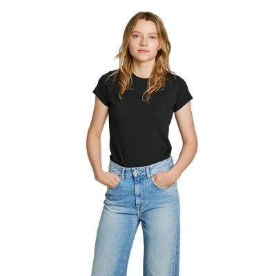 тениска,дамски,тениски,pepe,jeans,merida,short,sleeve,t,shirt,black