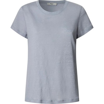 тениска,дамски,тениски,pepe,jeans,megan,short,sleeve,t,shirt,grey,(dazed,blue)
