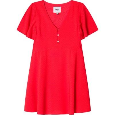 рокля,детски,поли,и,рокли,pepe,jeans,olivia,dress,royal,red,(red)