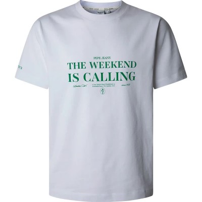 тениска,мъжки,тениски,дамски,тениски,pepe,jeans,palmer,short,sleeve,t,shirt,white,(white)