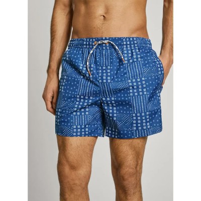 бански,гащета,мъжки,бански,костюми,pepe,jeans,patchwork,swimming,shorts,blue