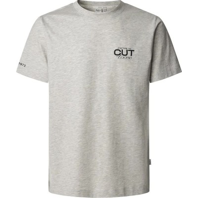 тениска,мъжки,тениски,pepe,jeans,parris,short,sleeve,t,shirt,grey,(light,grey,marl)