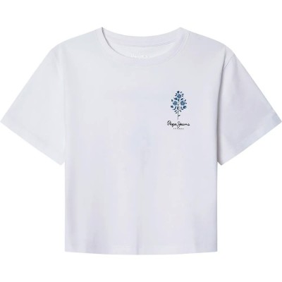 тениска,детски,тениски,pepe,jeans,nova,short,sleeve,t,shirt,white