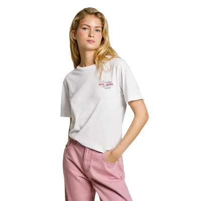 тениска,мъжки,тениски,дамски,тениски,pepe,jeans,rei,short,sleeve,t,shirt,white,(white)