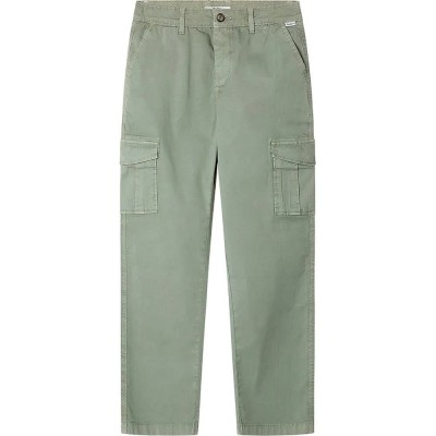 панталони,детски,панталони,pepe,jeans,relax,cargo,pants,umber,green,(green)