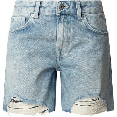 къси,панталони,дамски,панталони,pepe,jeans,regular,distressed,denim,shorts,denim,light,blue,(blue)