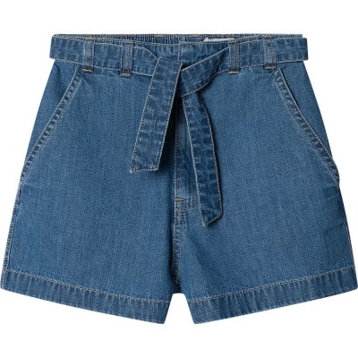 къси,панталони,детски,панталони,pepe,jeans,relaxed,jr,high,waist,denim,shorts,blue,(denim,7oz,indigo,lightweight,denim)
