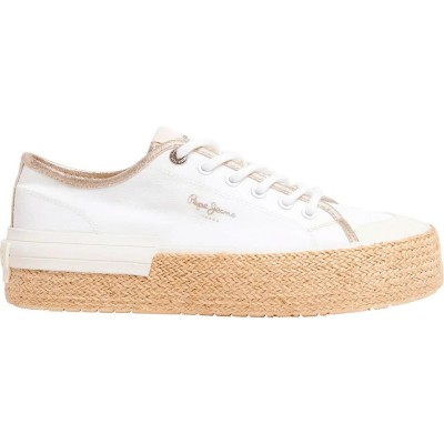 маратонки,дамски,маратонки,pepe,jeans,samoi,mix,trainers,white