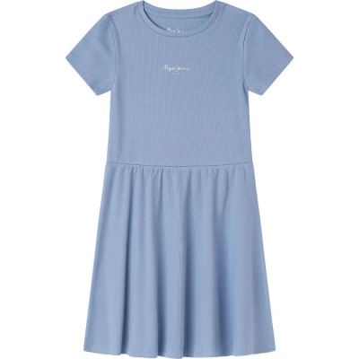 рокля,детски,поли,и,рокли,pepe,jeans,sasha,dress,blue,(azzurro,blue)