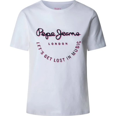 тениска,мъжки,тениски,дамски,тениски,pepe,jeans,rumer,short,sleeve,t,shirt,white,(white)