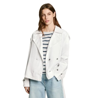 яке,дамски,якета,и,палта,pepe,jeans,sue,jacket,denim,11,oz,optic,white,rigid,deni,(white)
