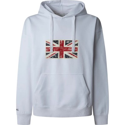 суичър,мъжки,пуловери,pepe,jeans,union,hoodie,white