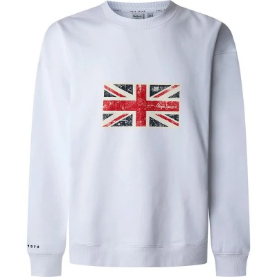 блуза,мъжки,пуловери,pepe,jeans,union,sweatshirt,white