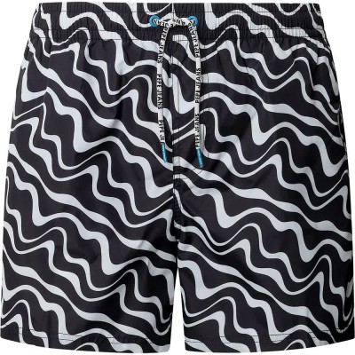 бански,гащета,мъжки,бански,костюми,pepe,jeans,waves,swimming,shorts,black